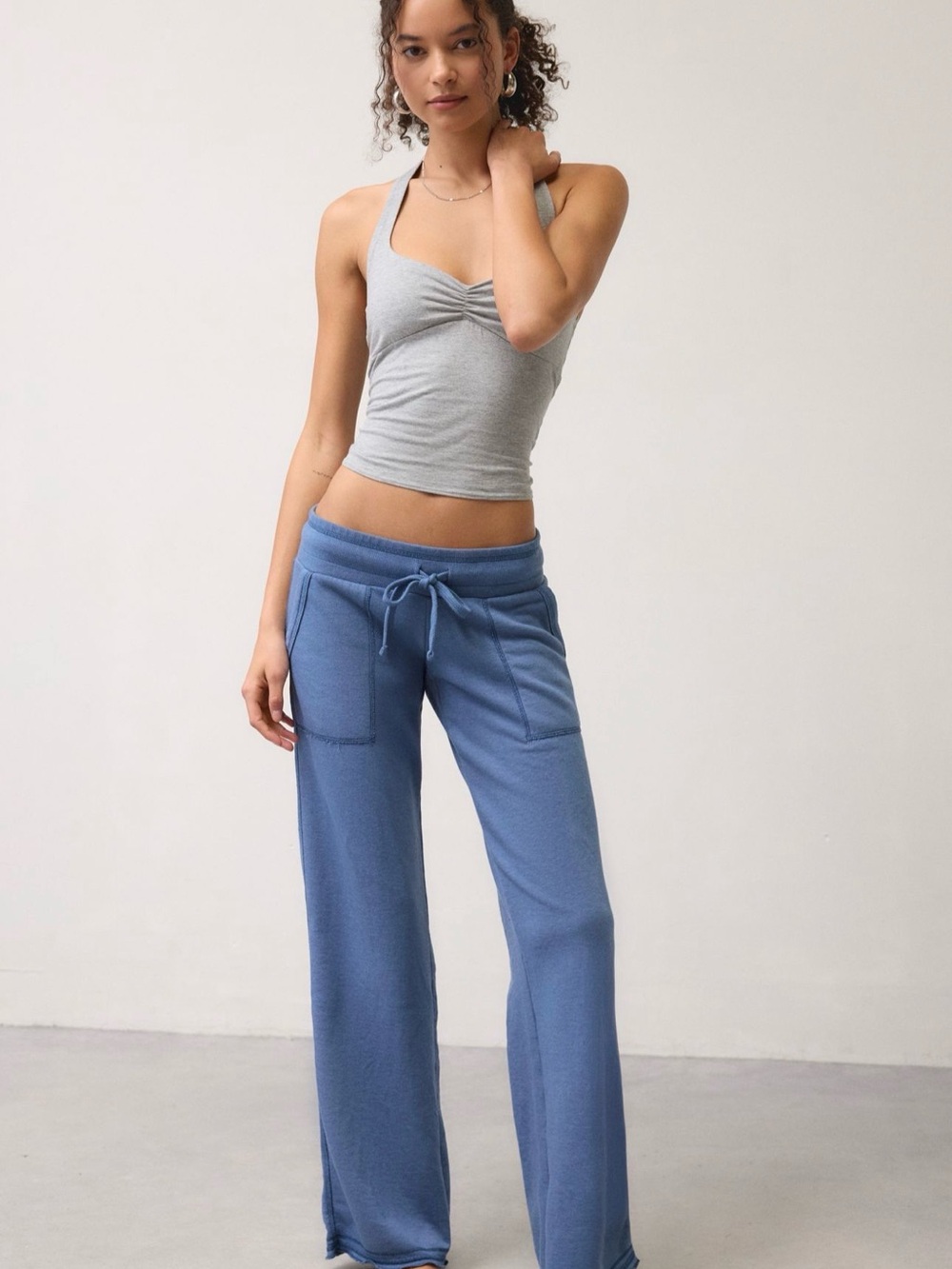 Urban Outfitters Out From Under Spring Breaker Slouch Sweatpants Navy XXS